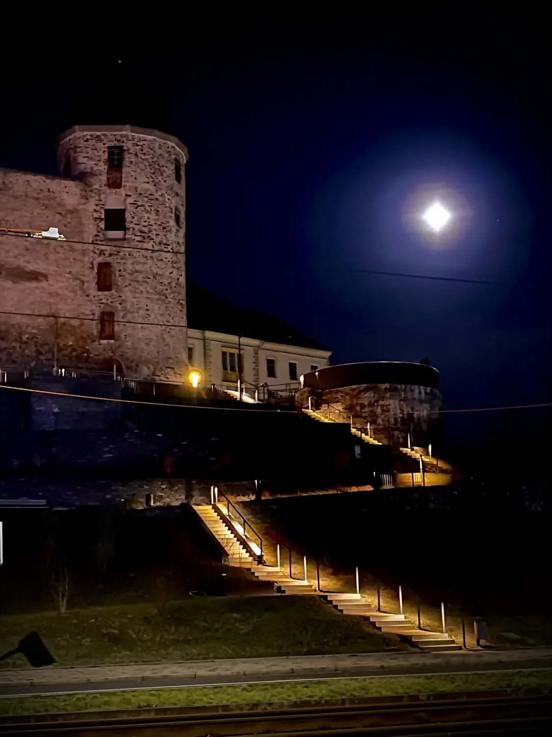 Schlossblick von NACHTWÄCHTER TOURISTIK